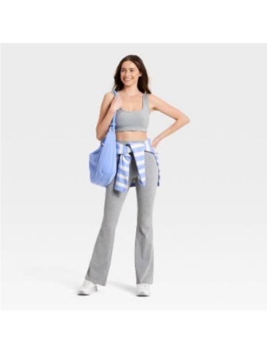 JoyLab Other - JoyLab Women's Washed Jersey Sports Bra - Heather Gray new